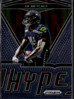 2020 DK Metcalf #8 Prizm Hype