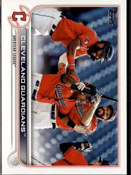 2022 Cleveland Guardians #643 Series Two