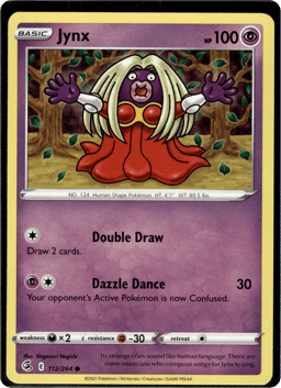 2021 Jynx #112 Fusion Strike