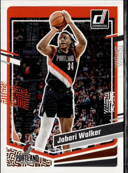2023 Jabari Walker #156 Donruss