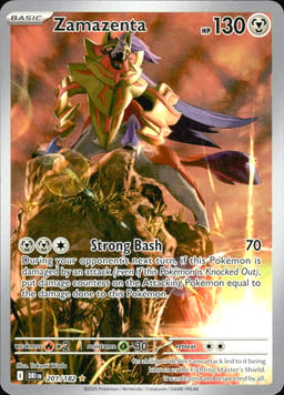 2025 Zamazenta #201 Destined Rivals