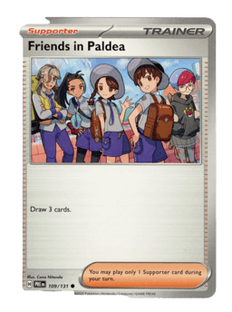2025 Friends in Paldea #109 Prismatic Evolutions
