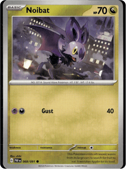 2024 Noibat #68 Paldean Fates
