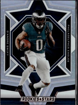 2023 D'Andre Swift #80 Rookies & Stars