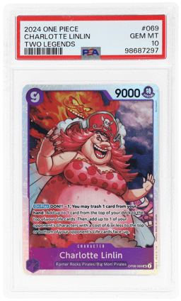 2024 One Piece Two Legends Charlotte Linlin #OP08-069 PSA 10