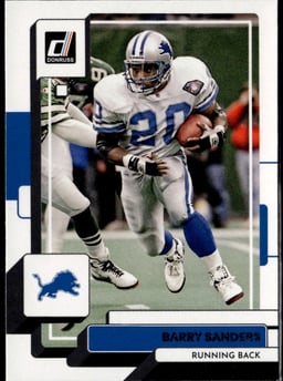 2022 Barry Sanders #93 Donruss
