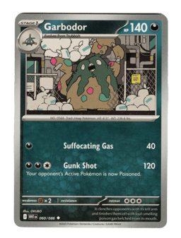 2025 Garbodor #60 White Flare