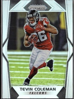 2017 Tevin Coleman #58 Prizm