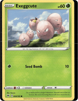 2020 Exeggcute #4 Vivid Voltage