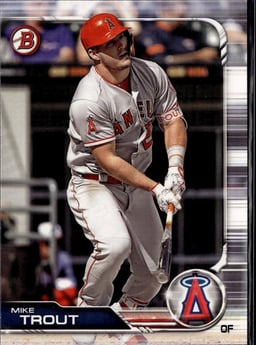2019 Mike Trout #1 Bowman