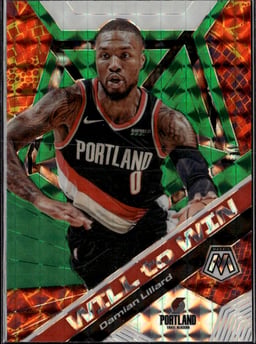 2019 Damian Lillard #19 Mosaic Will to Win