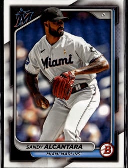 2024 Sandy Alcantara #8 Bowman