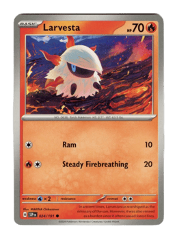 2024 Larvesta #196 Surging Sparks
