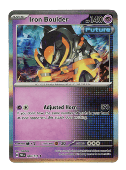 2025 Iron Boulder #46 Prismatic Evolutions