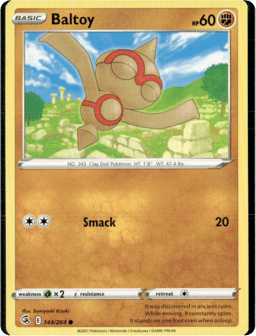 2021 Baltoy #144 Fusion Strike