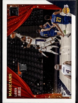 2021 Lebron James #3 Donruss Magicians