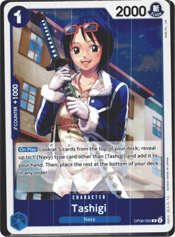 2023 Tashigi (foil) #50 Wings of the Captain