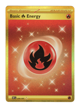 2023 Basic Fire Energy #230 Obsidian Flames
