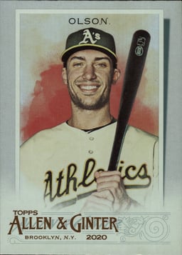 2020 Matt Olson #230 Topps Allen & Ginter