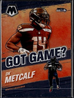 2021 DK Metcalf #GG-16 Mosaic Got Game