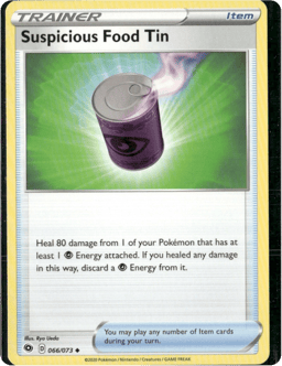 2020 Suspicious Food Tin #66 Champion's Path