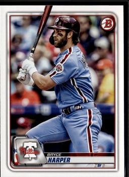 2020 Bryce Harper #54 Bowman