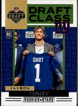 2025 Jaxson Dart #17 Rookies & Stars
