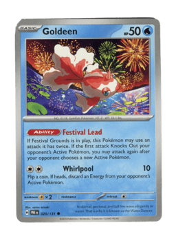 2025 Goldeen #20 Prismatic Evolutions