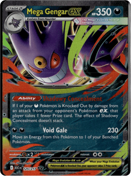 2026 Mega Gengar ex #125 Ascended Heroes