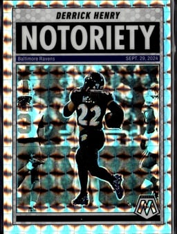 2025 Derrick Henry #4 Mosaic Notoriety