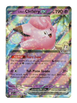 2026 Lillie's Clefairy ex #76 Ascended Heroes