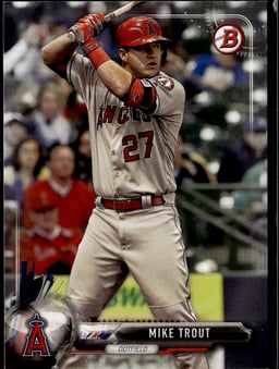 2017 Mike Trout #100 Bowman