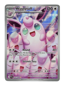 2025 Wigglytuff #105 Phantasmal Flames