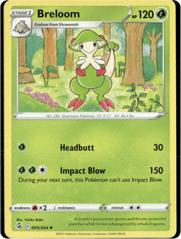 2021 Breloom #5 Fusion Strike