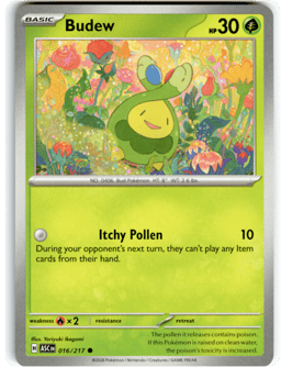 2026 Budew #16 Ascended Heroes