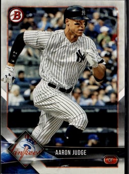 2018 Aaron Judge #24 Bowman