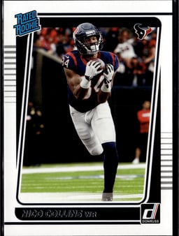 2021 Nico Collins #280 Donruss