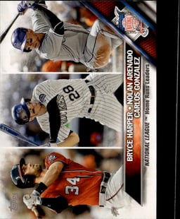 2016 Bryce Harper #337 National League Home Run Leaders