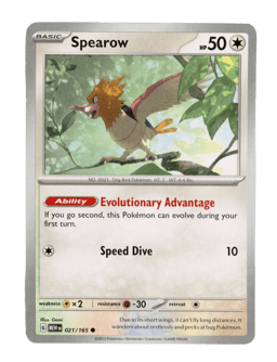 2023 Spearow #21 151