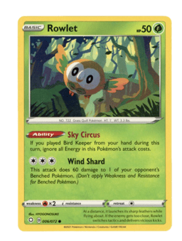 2021 Rowlet #6 Shining Fates