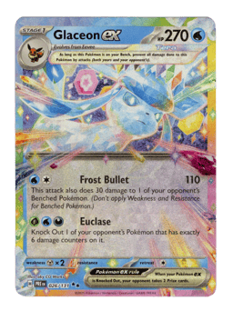 2025 Glaceon ex #26 Prismatic Evolutions