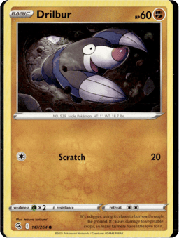 2021 Drilbur #147 Fusion Strike