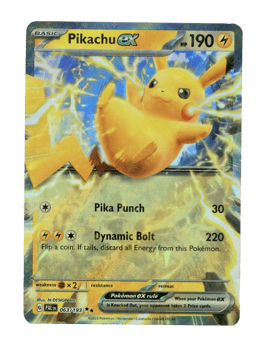 2023 Pikachu ex #63 Paldea Evolved