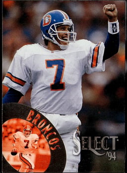 1994 John Elway #10 Select