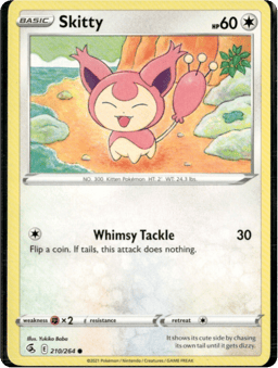 2021 Skitty #210 Fusion Strike
