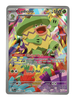 2025 Ludicolo #95 Phantasmal Flames