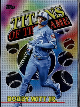 2026 Bobby Witt Jr. #TOG-16 Topps Titans Of The Game