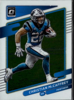 2021 Christian McCaffrey #160 Donruss Optic