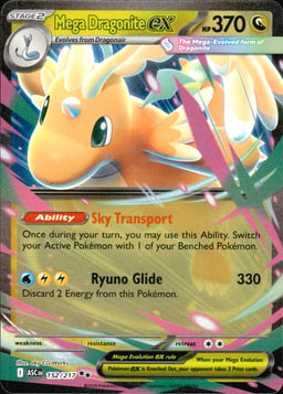 2026 Mega Dragonite ex #152 Ascended Heroes