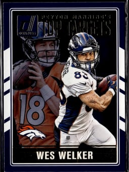 2016 Wes Welker #8 Peyton Manning's Top Targets